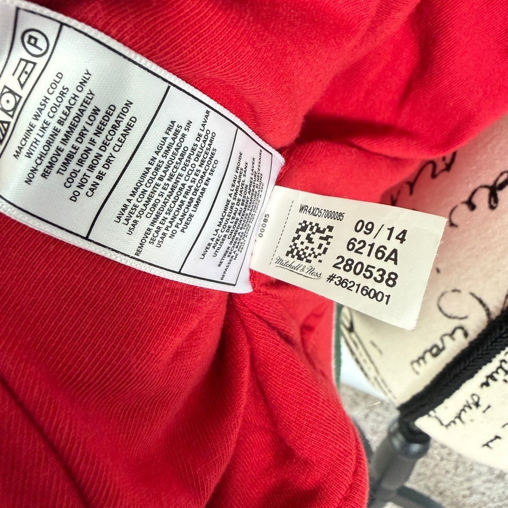 Mitchell & Ness Seattle Super Sonics Varsity Jacket Hardwood Classics Sz L - Picture 6 of 16